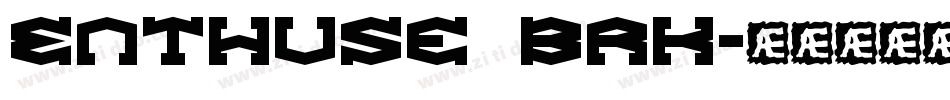 Enthuse BRK字体转换